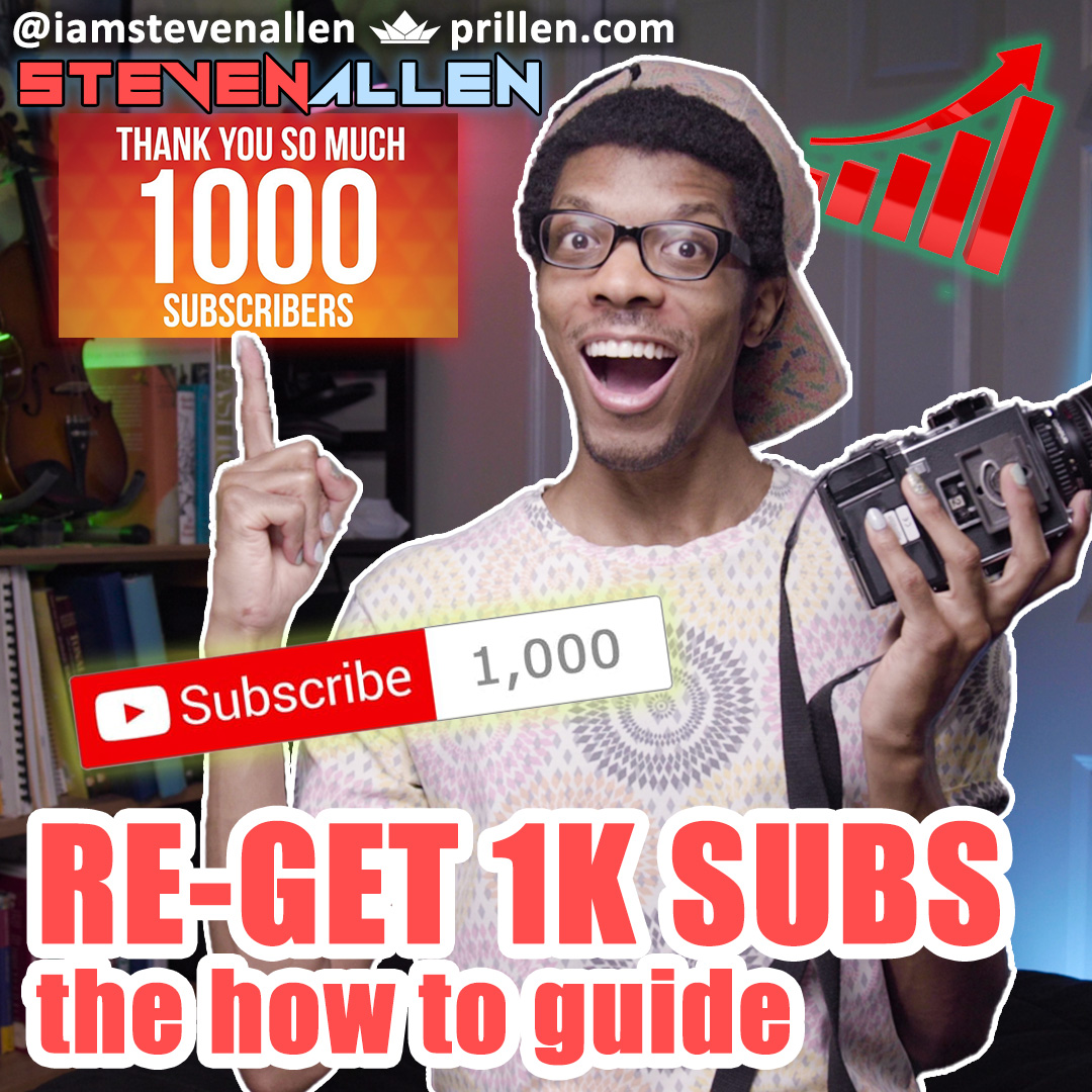 How To GET 1st 1000 SUBSCRIBERS…AGAIN on YouTube