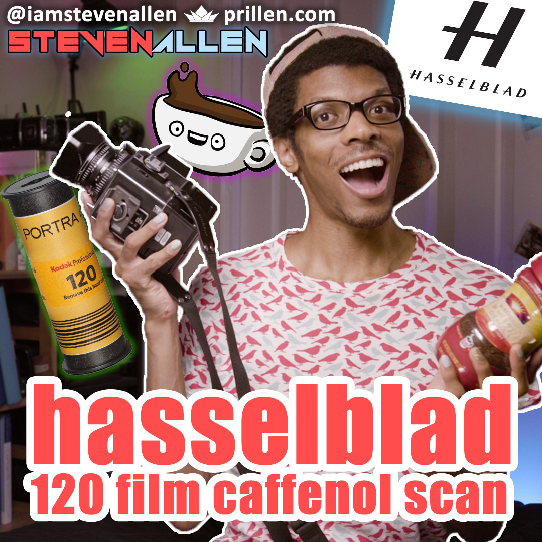 Caffenol Hasselblad 500CM 120 & 35mm Film Scans