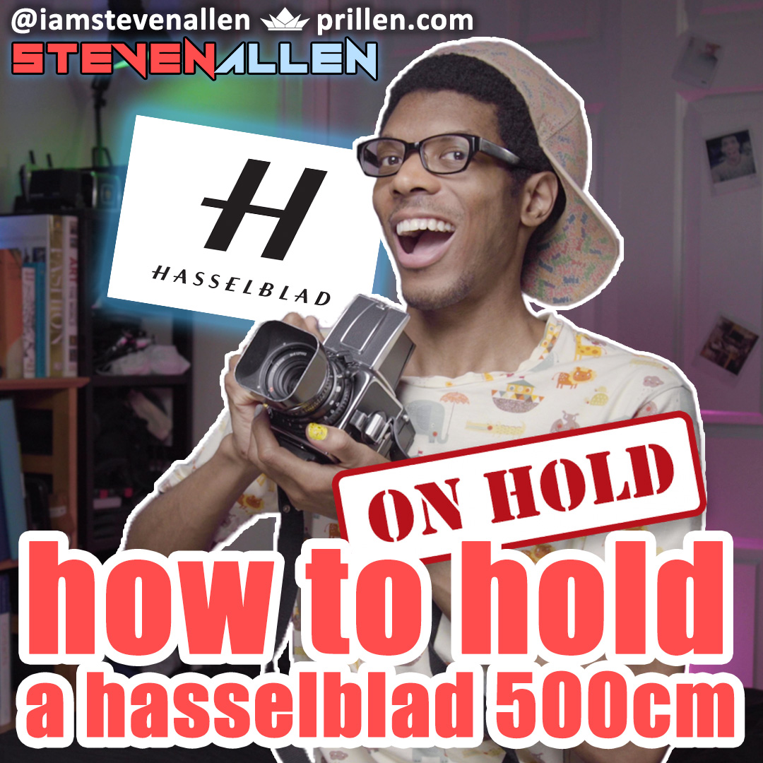 How To Hold A Hasselblad 500CM Camera