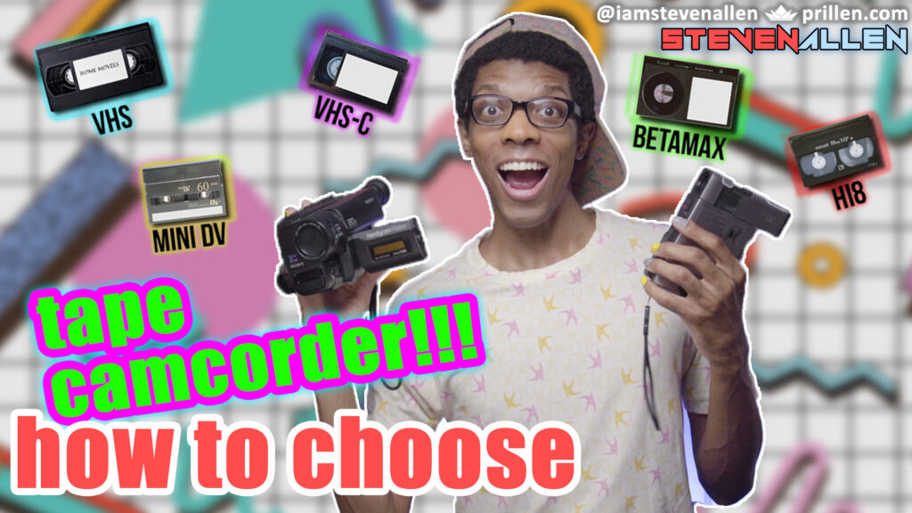 how to choose - tape camcorder