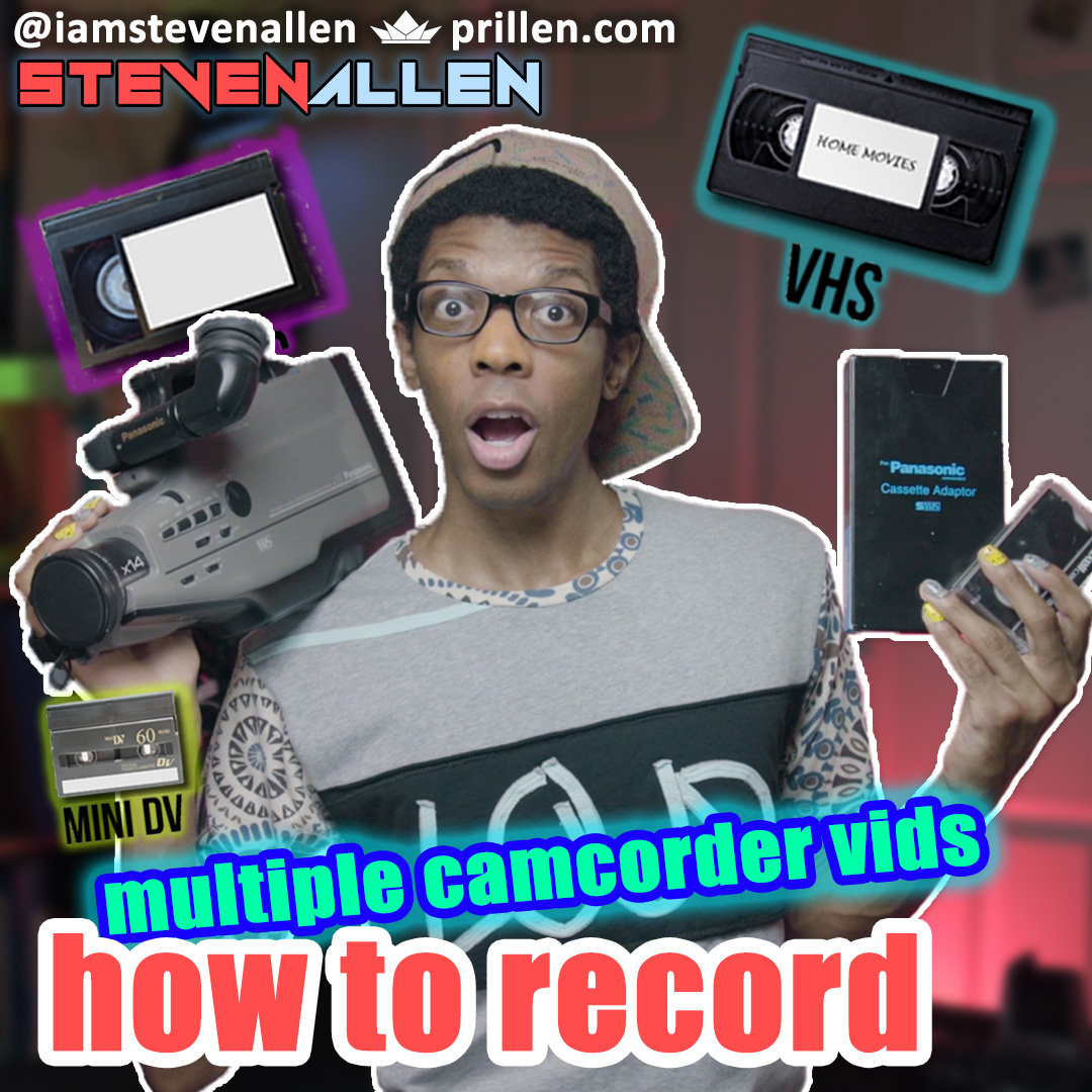 The BEST Way To Film Multiple Camcorder Videos At The Same Time