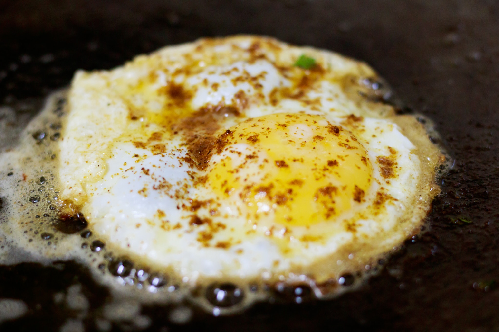 Best Fried Eggs in a Stainless Steel Pan